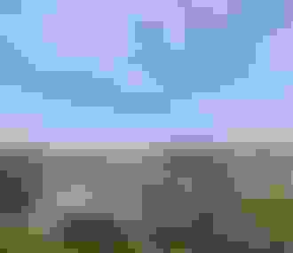 View of the landscape on a leisure island 